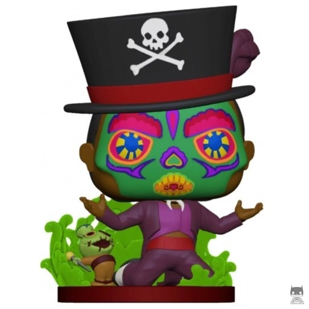 Figura Funko Pop! Dr. Facilier calavera de azúcar (Villanos Disney)