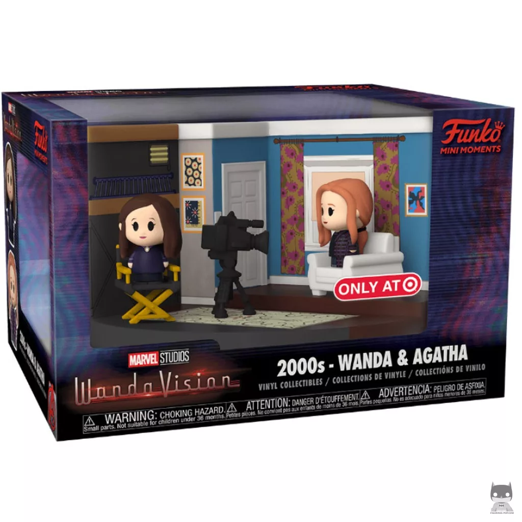 Figura Funko Pop! Años 2000 - Wanda y Agatha en su caja
