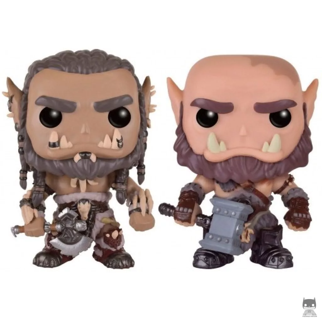 Figura Funko Pop! Durotan & Orgrim (Warcraft)