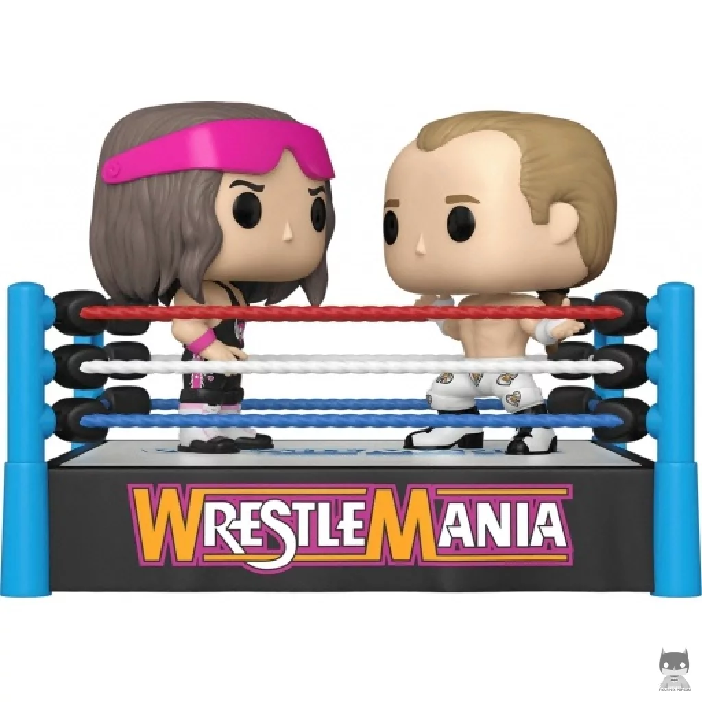 Figura Funko Pop! Bret "Hit Man" Hart & Shawn Michaels (WWE)