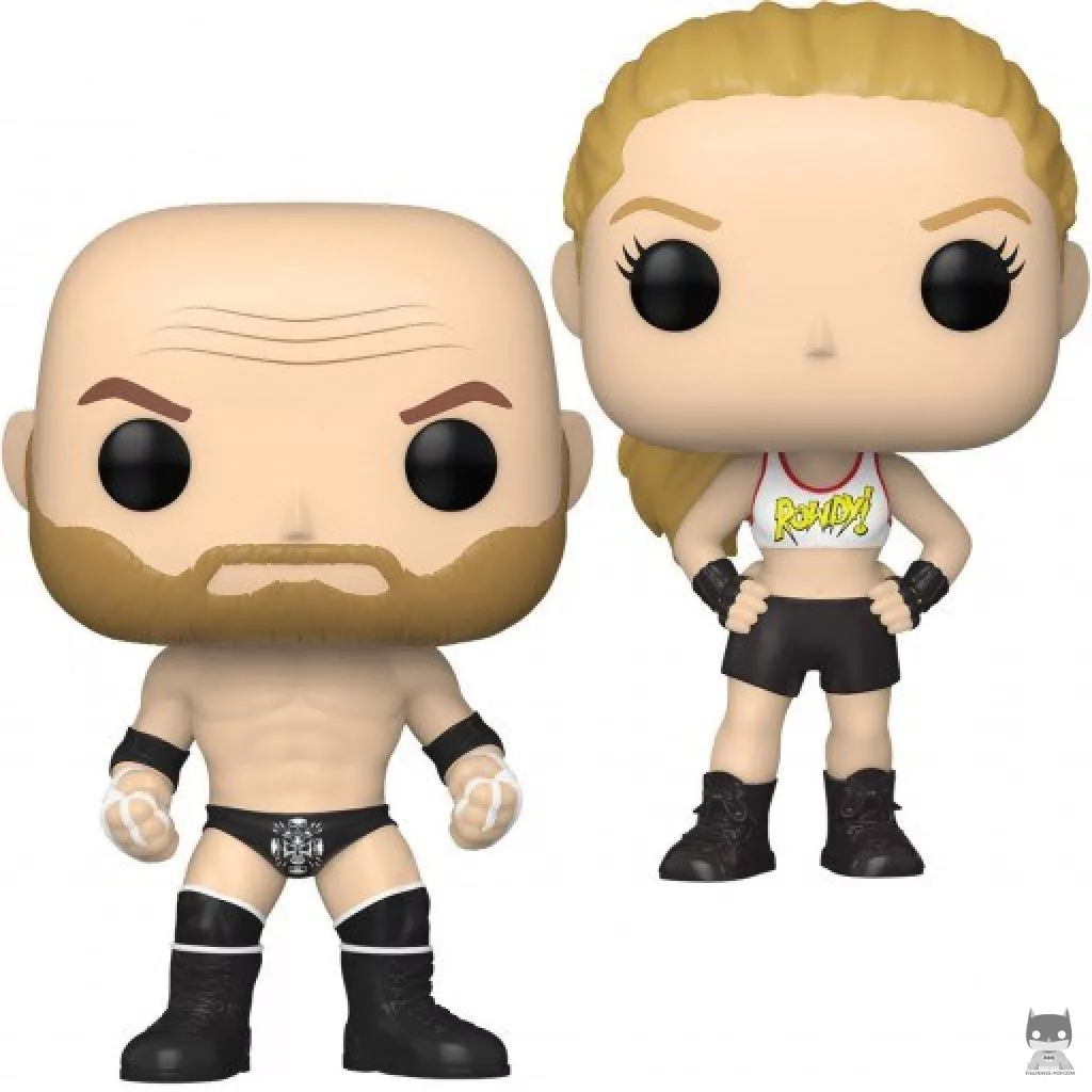 Figura Funko Pop! Triple H & Ronda Rousey (WWE)