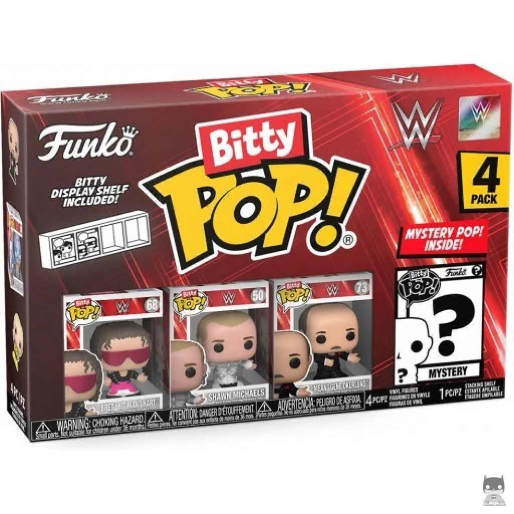 Figura Funko Pop! WWE (Serie 1) en su caja