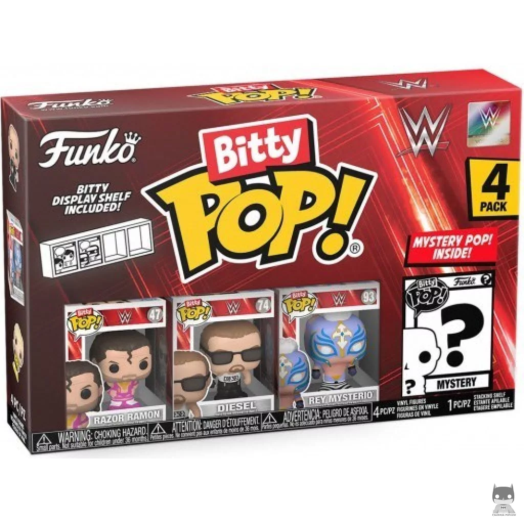 Figura Funko Pop! WWE (Serie 3) en su caja