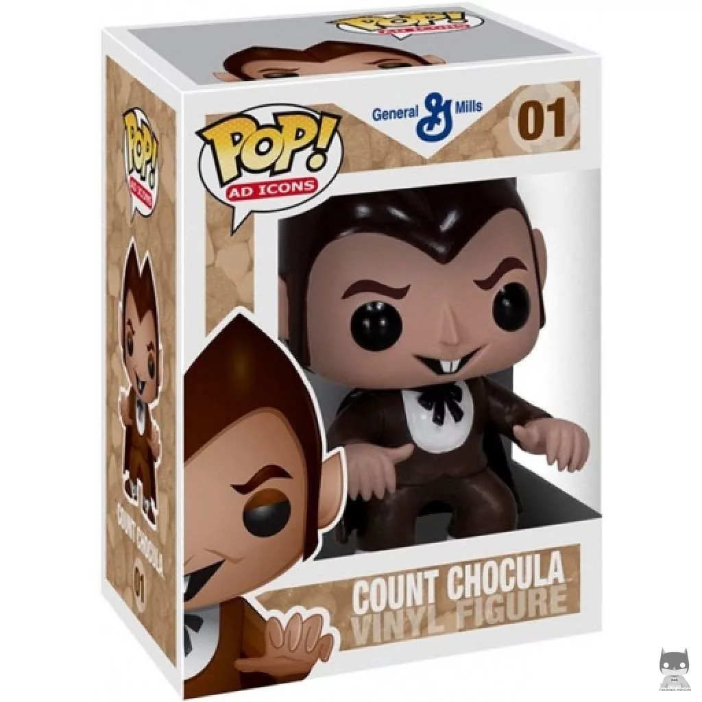 Figura Funko Pop! Conde Chocula en su caja