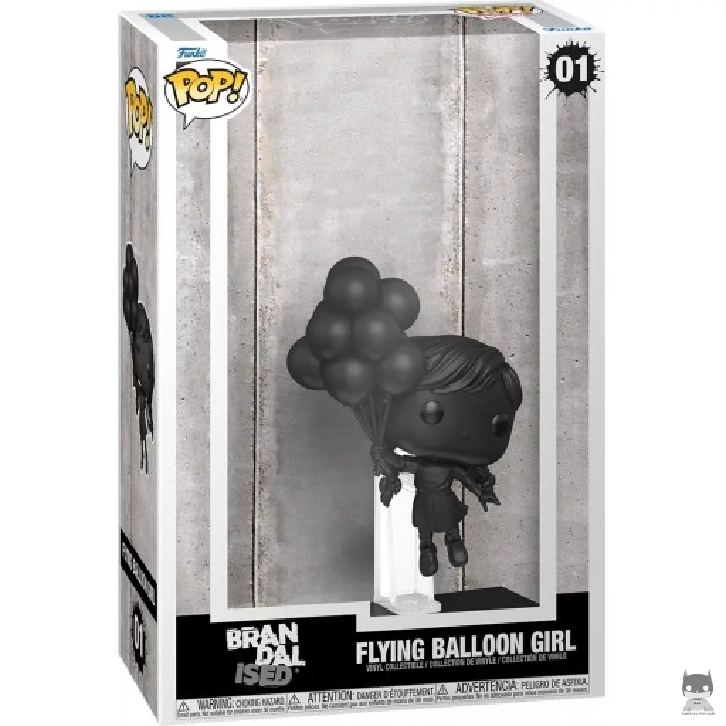 Figura Funko Pop! Niña con globo volando en su caja