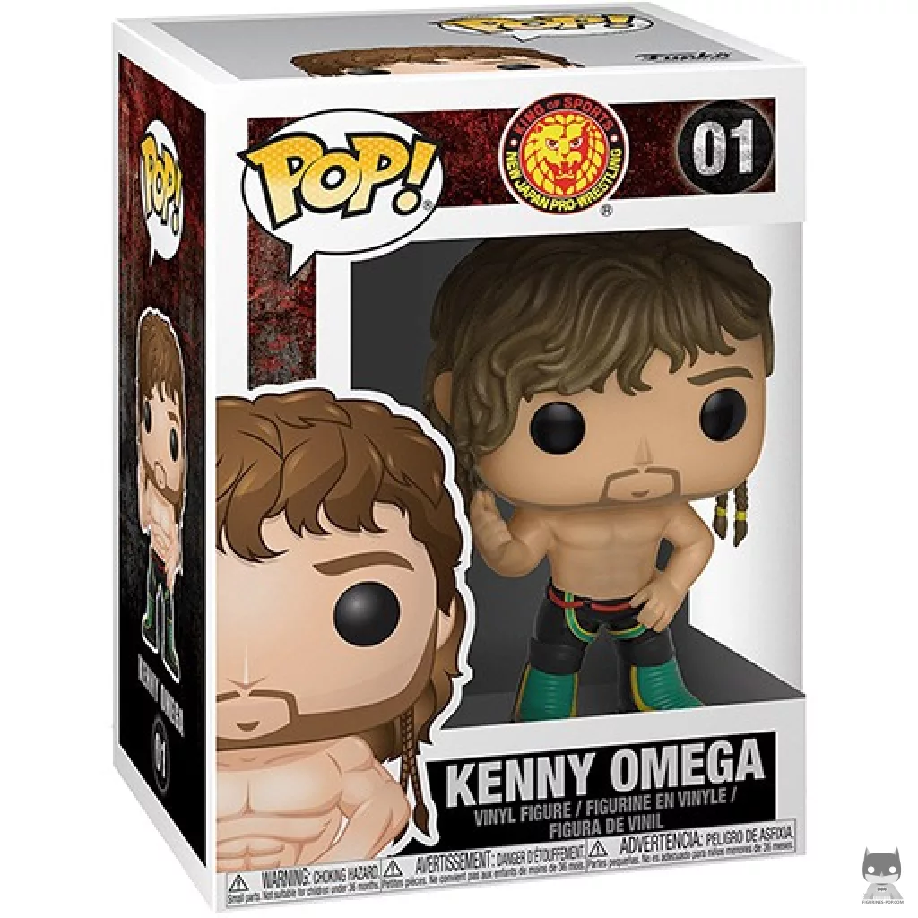 Figura Funko Pop! Kenny Omega en su caja