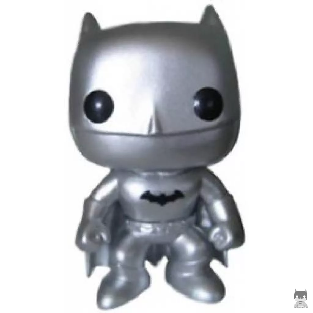 Figura Funko Pop! Batman (Plateado) (DC Super Heroes)