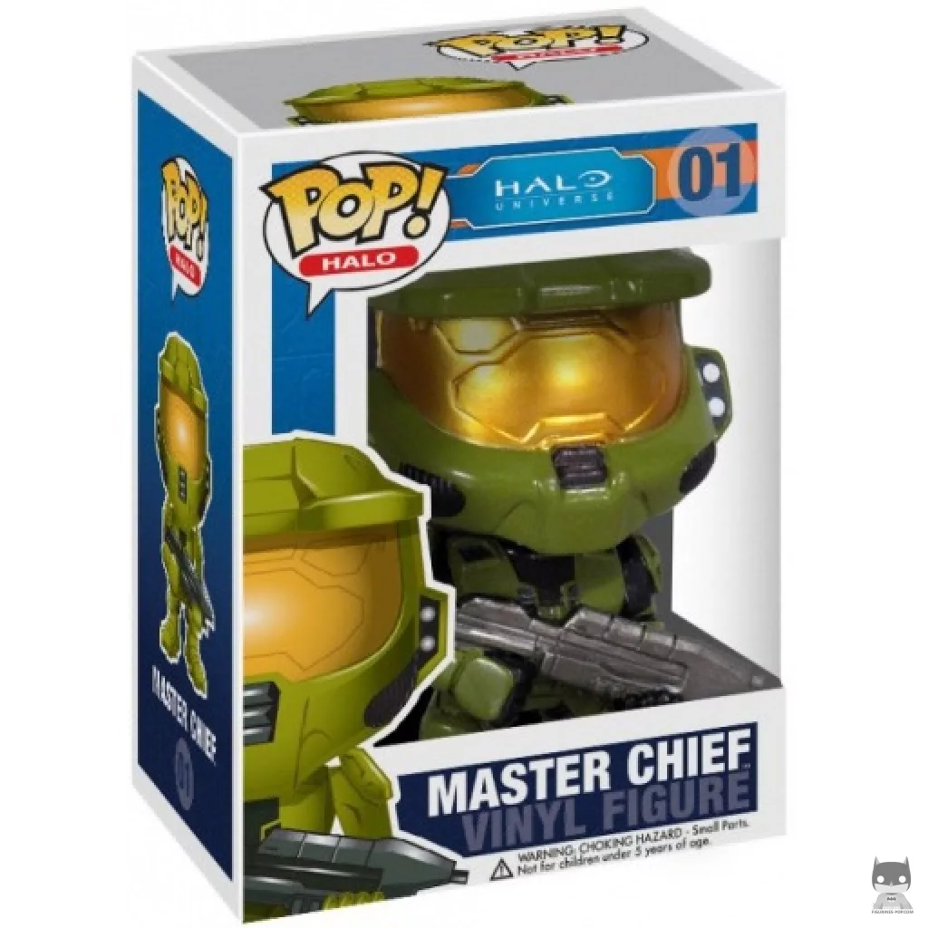 Figura Funko Pop! Jefe Maestro en su caja