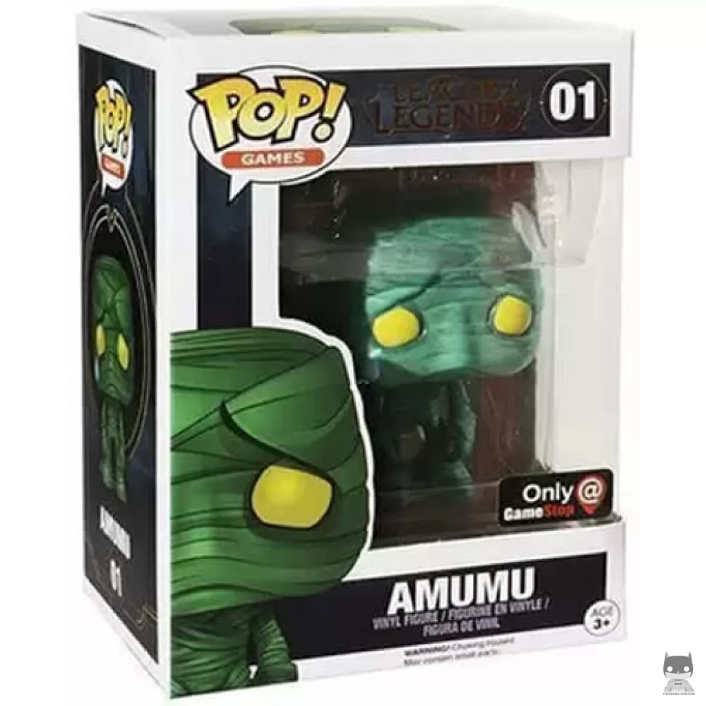 Figura Funko Pop! Amumu en su caja