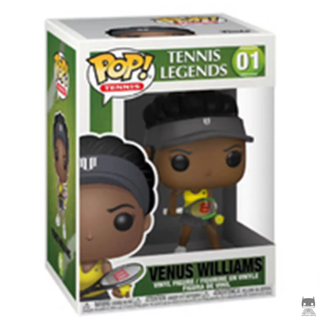 Figura Funko Pop! Venus Williams en su caja