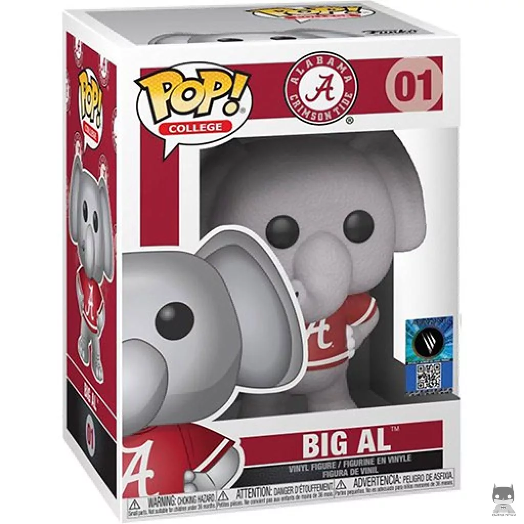 Figura Funko Pop! Big Al (Alabama) en su caja
