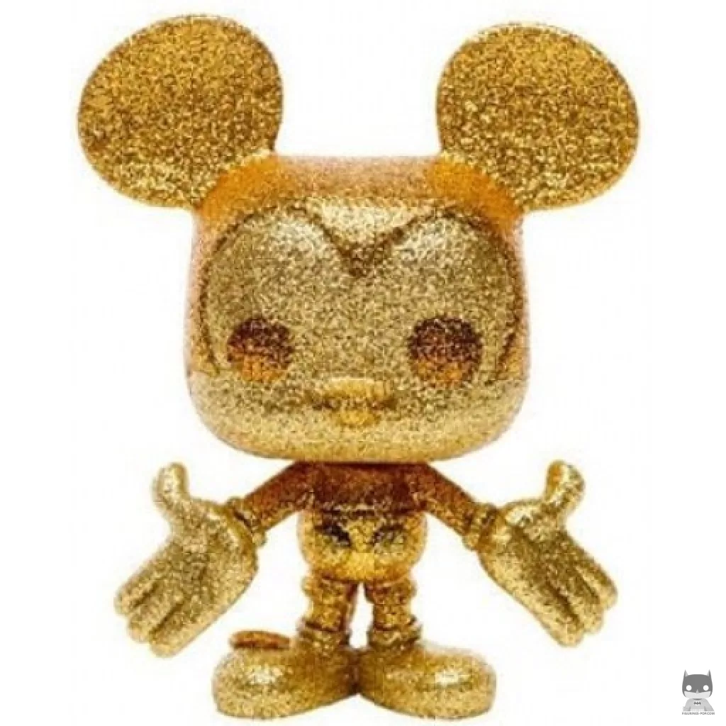 Figura Funko Pop! Mickey Mouse (Dorado & Purpurina de diamante) (Mickey y sus amigos)