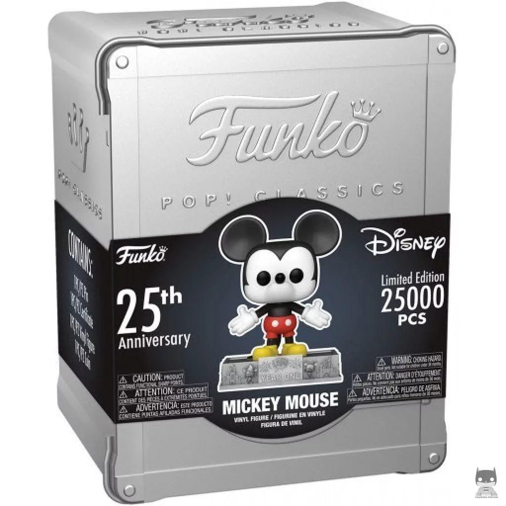 Figura Funko Pop! Mickey Mouse (Especial 25 años) (Mickey y sus amigos)