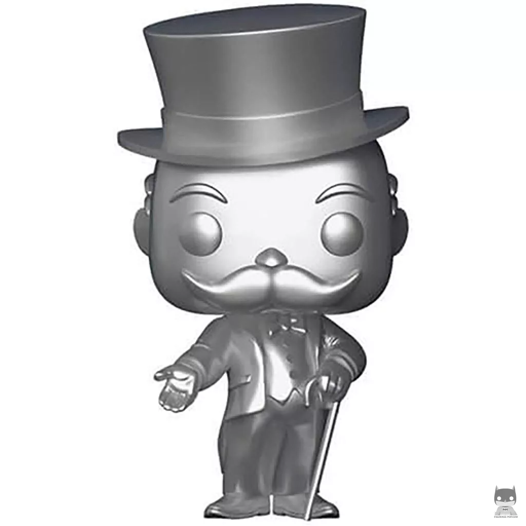 Figura Funko Pop! Mr. Monopoly (Plateado) (Monopoly)