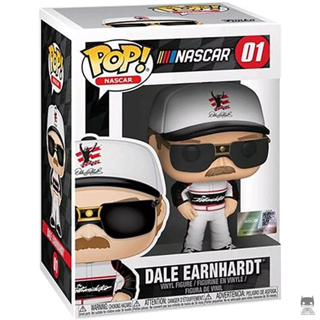 Figura Funko Pop! Dale Earnhardt en su caja