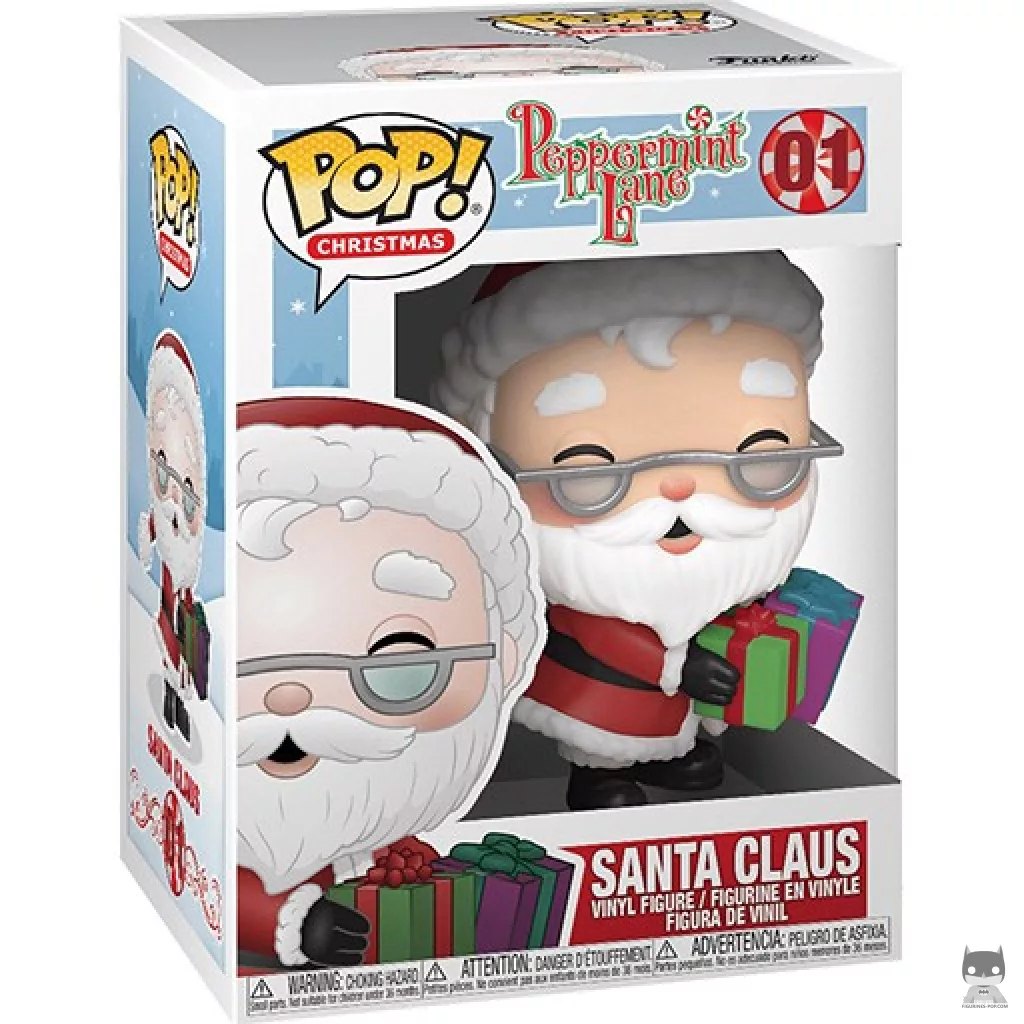 Figura Funko Pop! Papá Noel en su caja