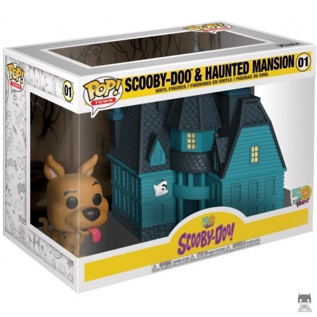 Figura Funko Pop! Scooby-Doo & la mansión encantada en su caja
