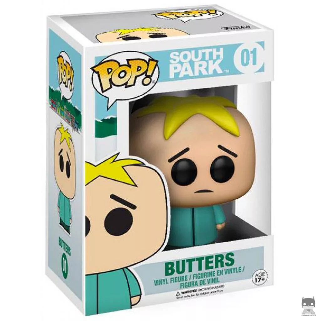Figura Funko Pop! Butters Stotch en su caja
