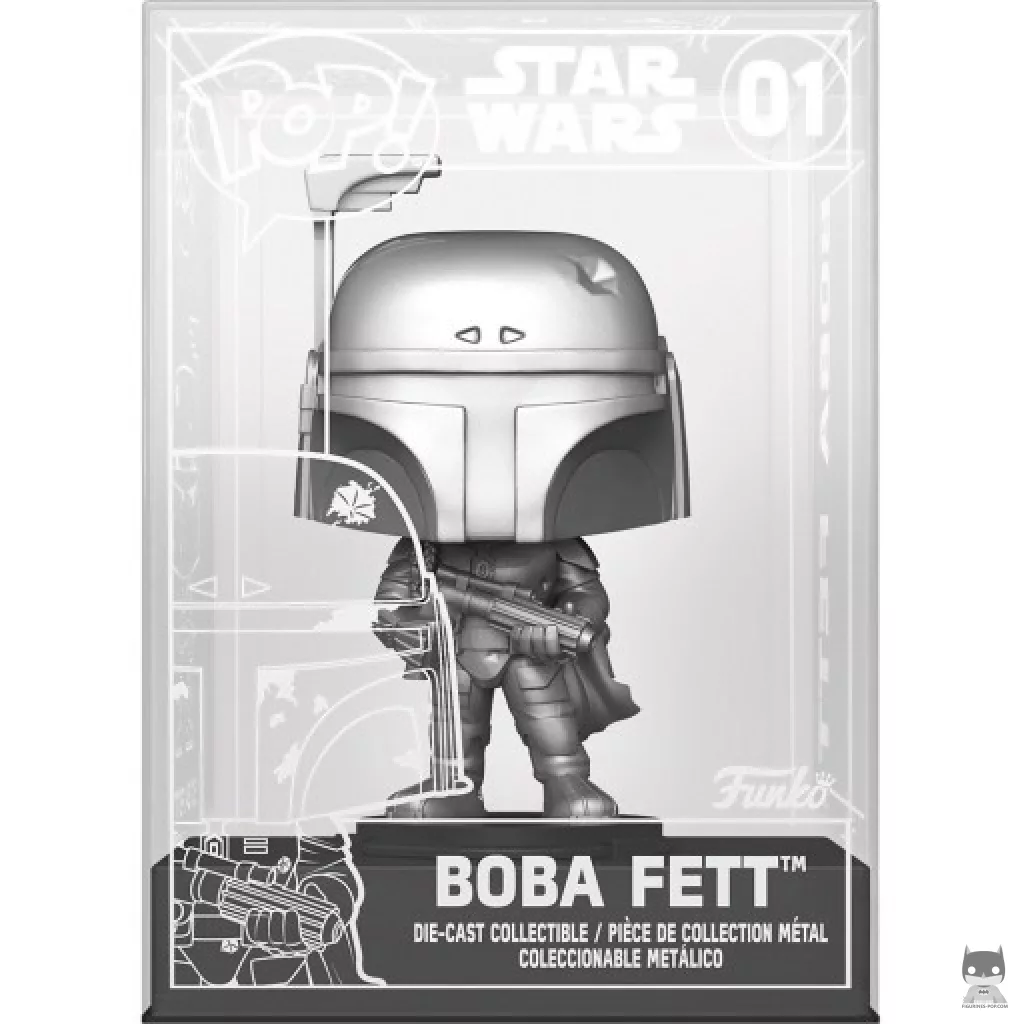 Figura Funko Pop! Boba Fett (Chase & Metalizado) (Star Wars: Episodio V, El imperio contraataca)
