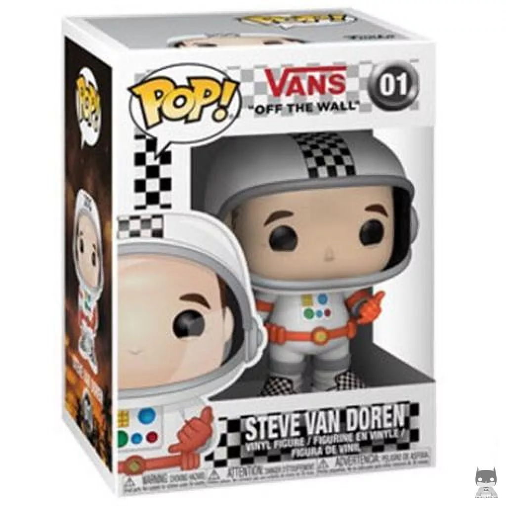 Figura Funko Pop! Steve Van Doren astronauta en su caja