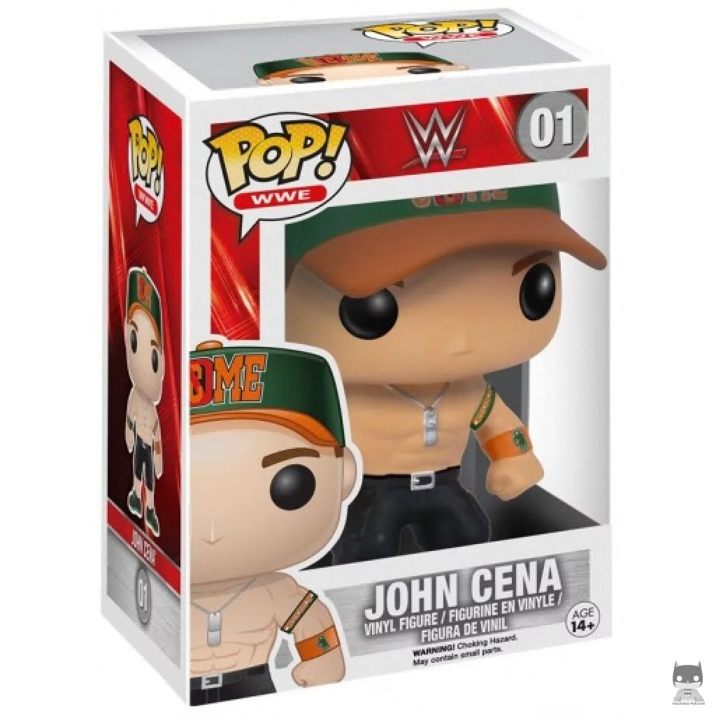 Figura Funko Pop! John Cena en su caja