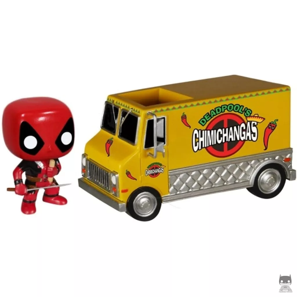 Figura Funko Pop! Deadpool con el camión de chimichangas (Rojo) (Deadpool)