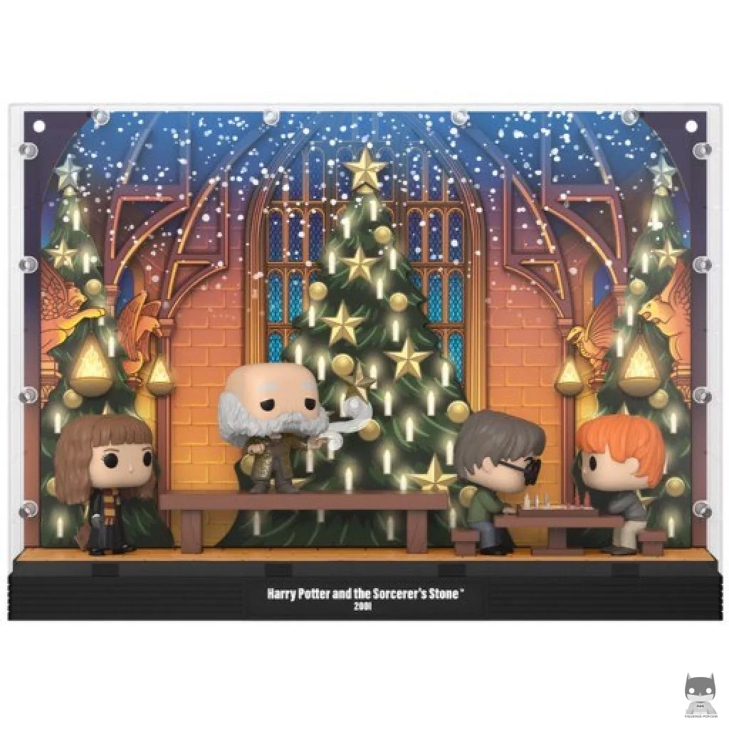 Figura Funko Pop! Harry Potter y la piedra filosofal - Navidad en el Gran Comedor (Harry Potter)