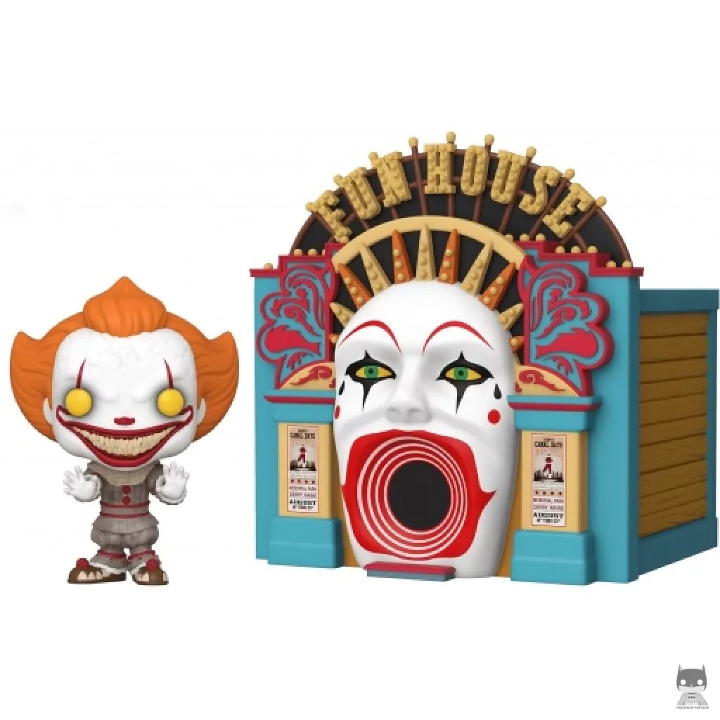 Figura Funko Pop! Pennywise demoníaco & casa de la risa (It: Capítulo 2)