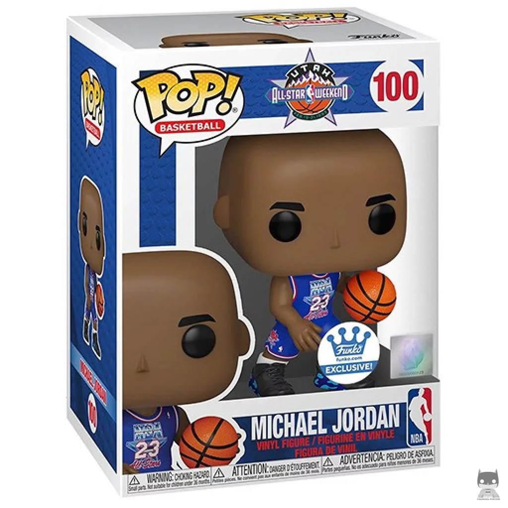 Figura Funko Pop! Michael Jordan en su caja