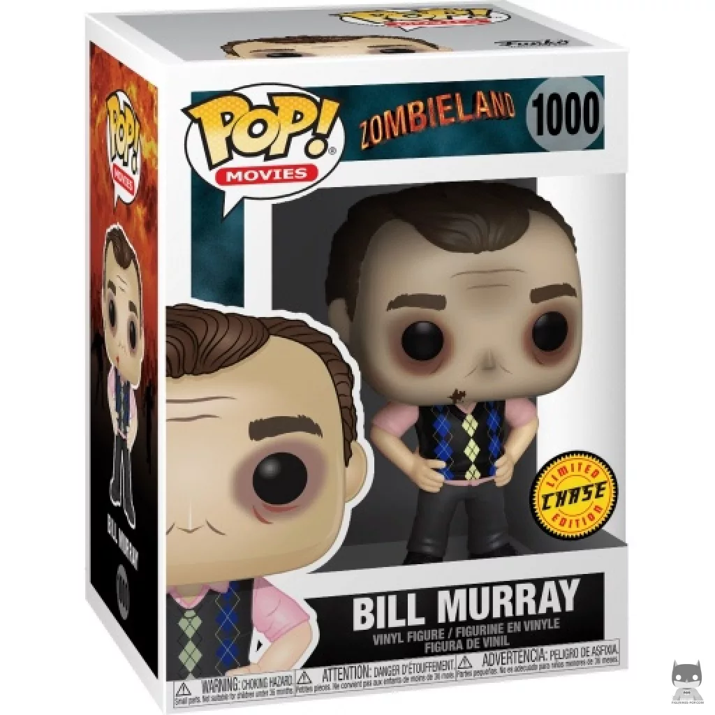 Figura Funko Pop! Bill Murray (Chase) en su caja