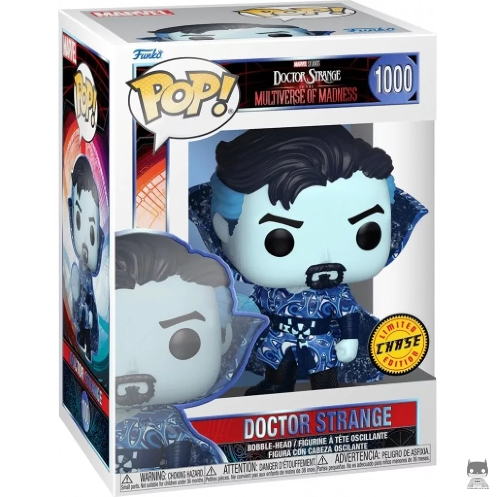 Figura Funko Pop! Doctor Strange (Chase) en su caja