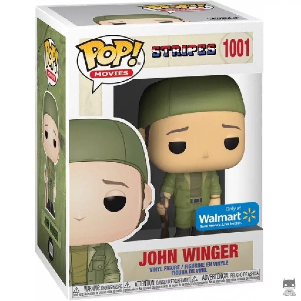 Figura Funko Pop! John Winger en su caja