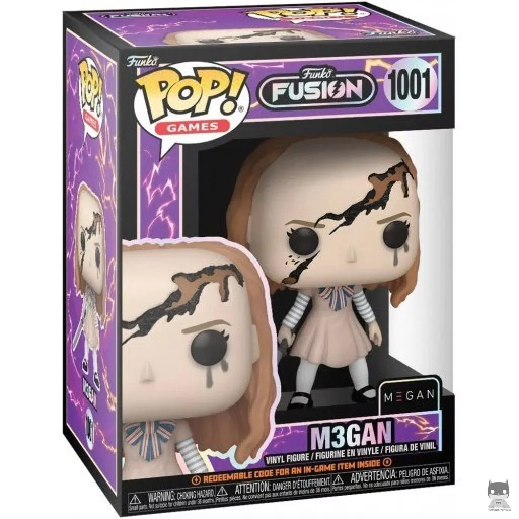 Figura Funko Pop! M3Gan en su caja