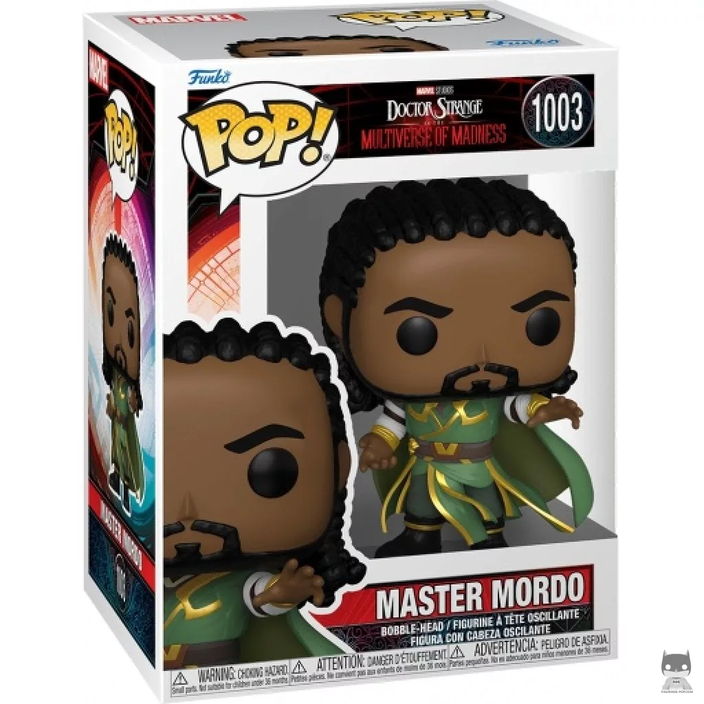 Figura Funko Pop! Maestro Mordo en su caja