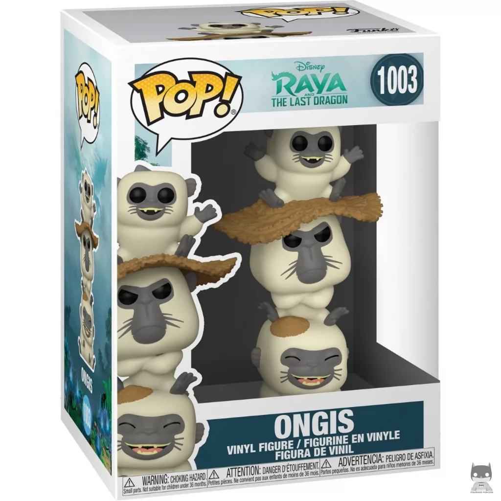 Figura Funko Pop! Ongis en su caja