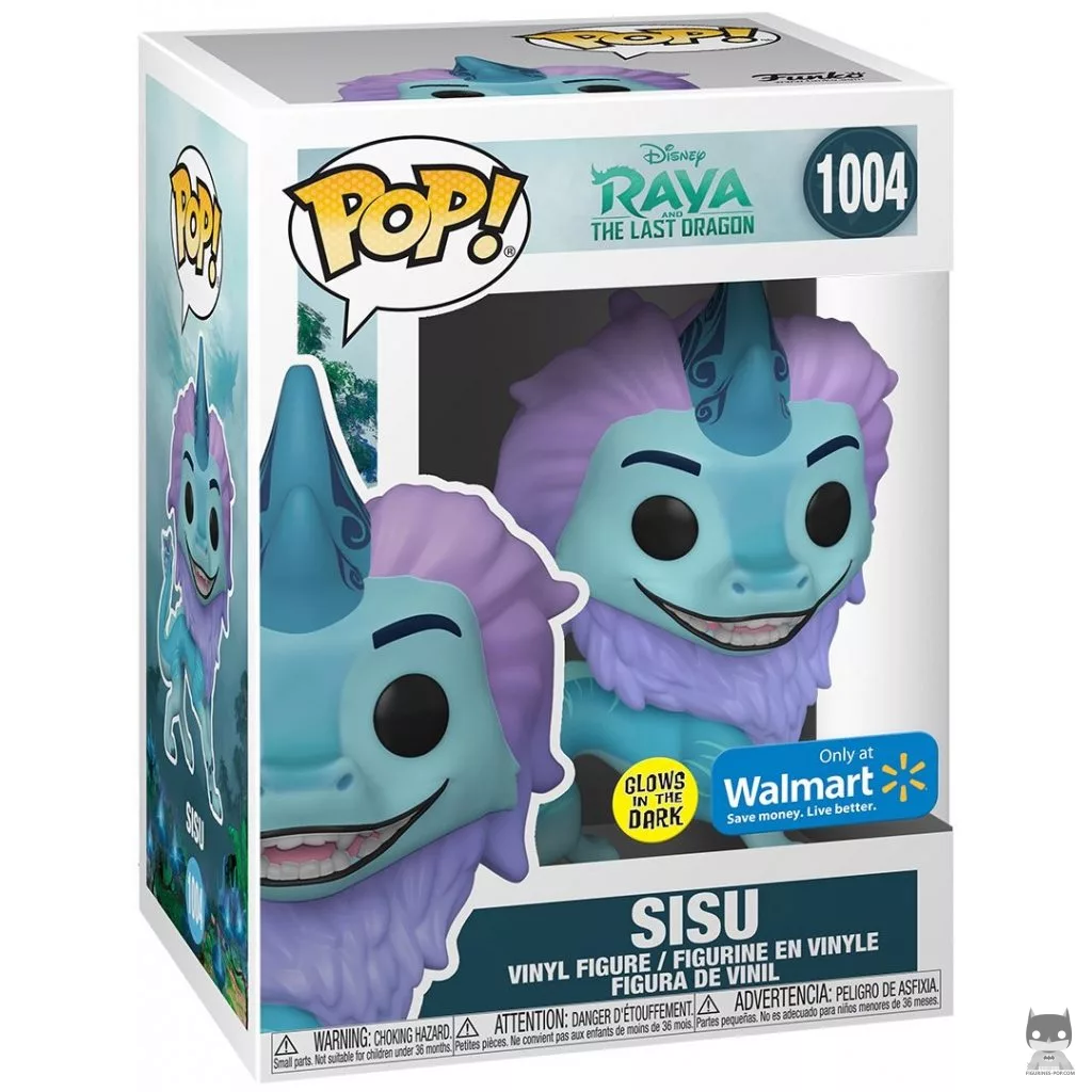 Figura Funko Pop! Sisu (Brilla en la oscuridad) en su caja