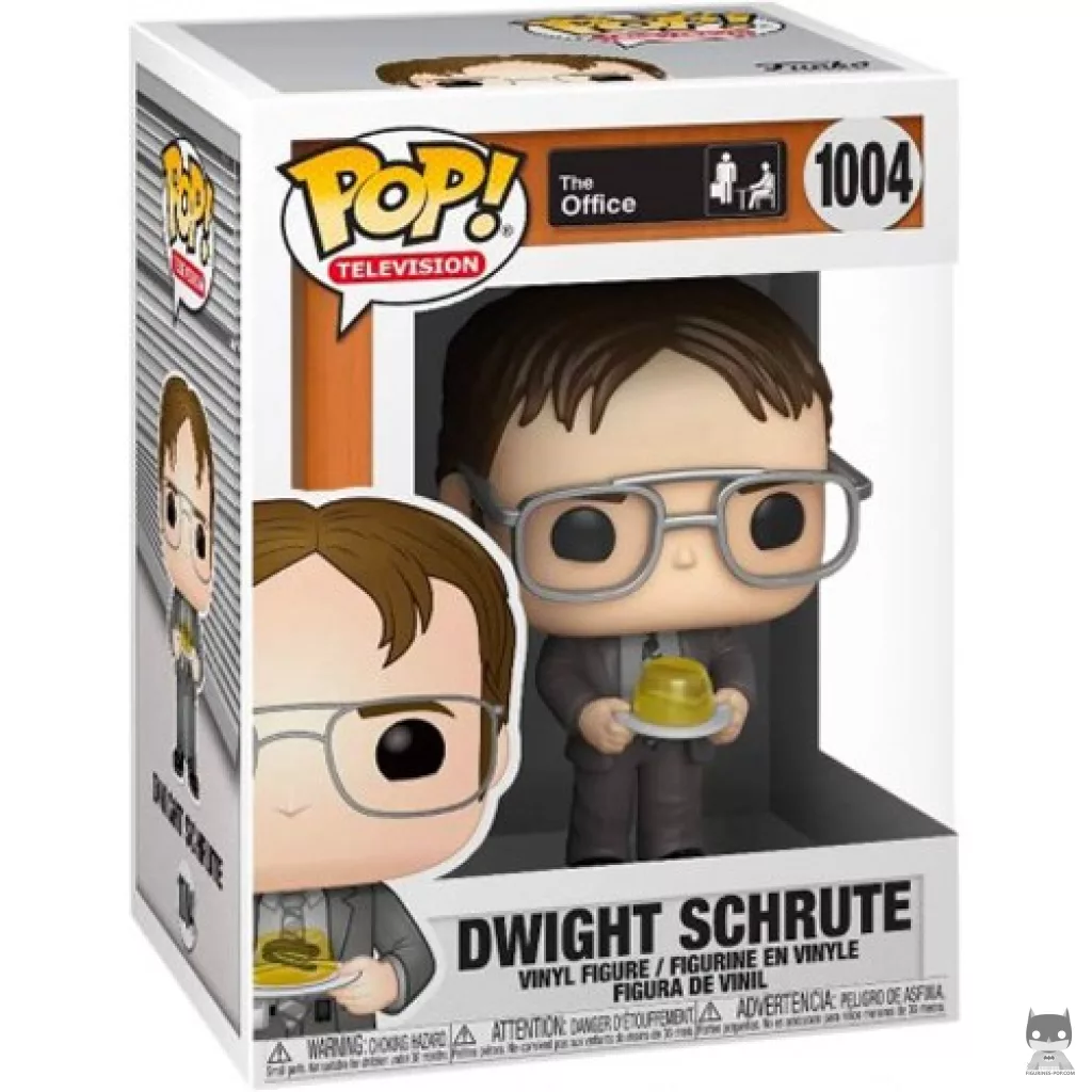 Figura Funko Pop! Dwight Schrute en su caja