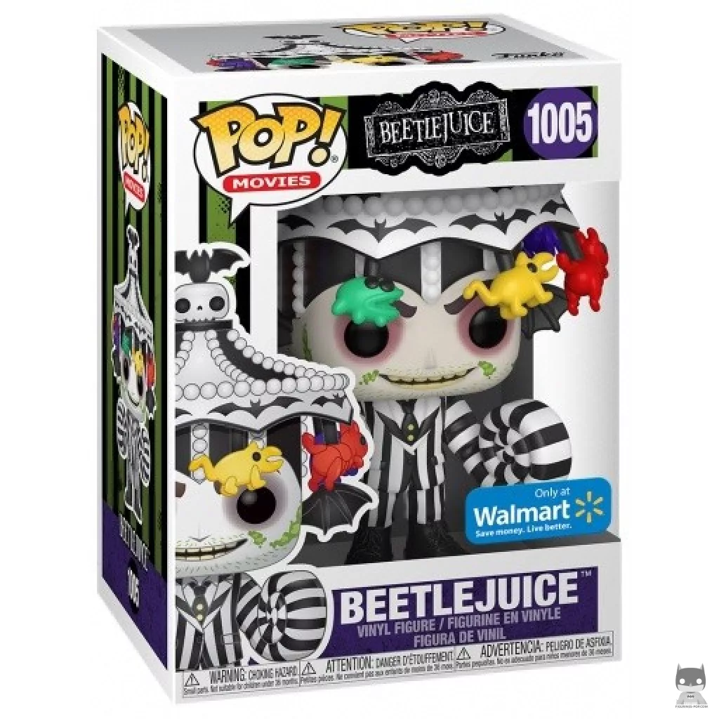 Figura Funko Pop! Beetlejuice en su caja