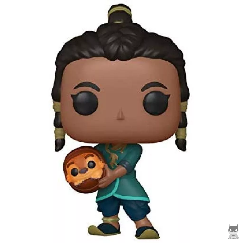 Figura Funko Pop! Raya con Tuk Tuk (Raya y el último dragón)