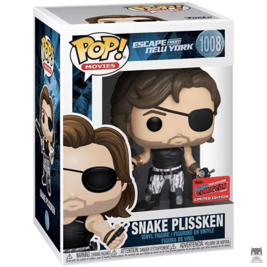 Figura Funko Pop! Snake Plissken en su caja