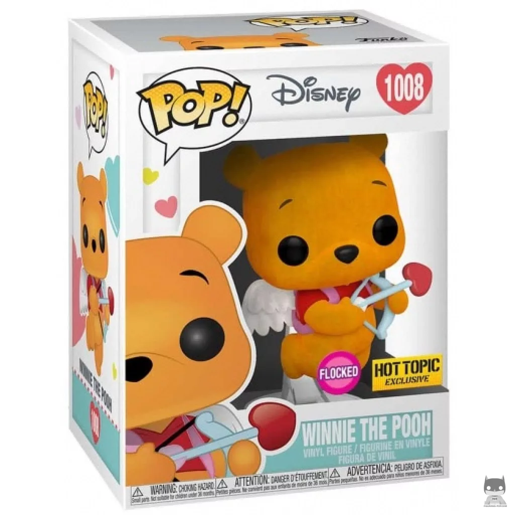 Figura Funko Pop! Winnie the Pooh San Valentín (Flocado) en su caja