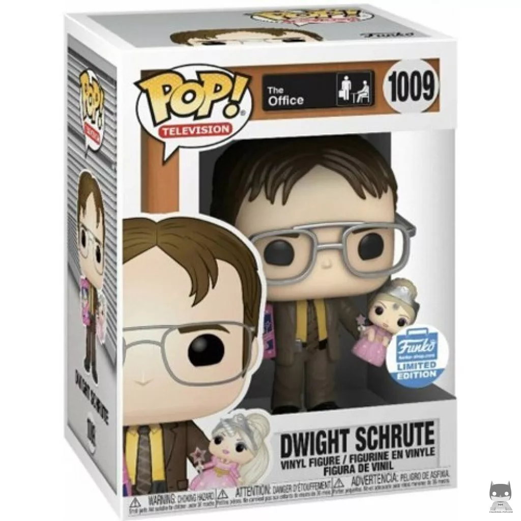 Figura Funko Pop! Dwight Schrute en su caja