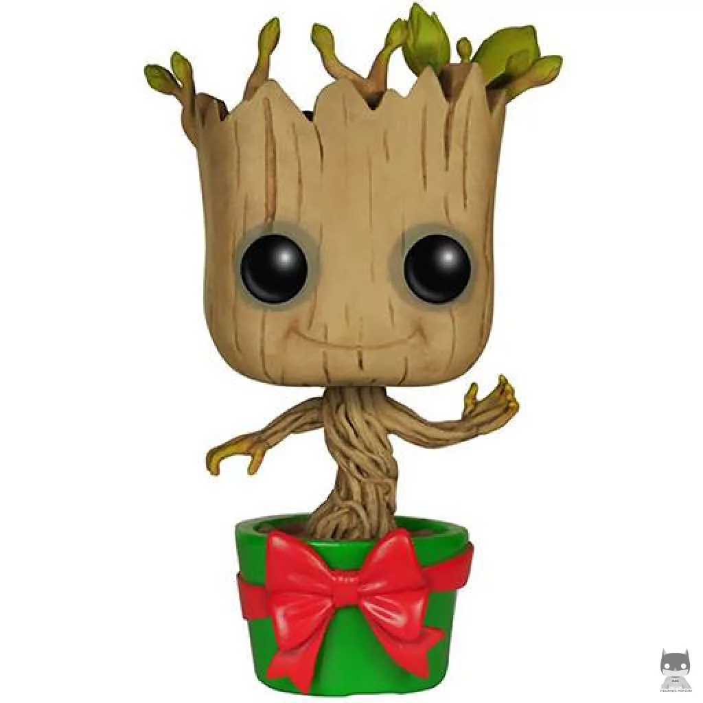 Figura Funko Pop! Groot (Navidad) (Guardianes de la Galaxia)