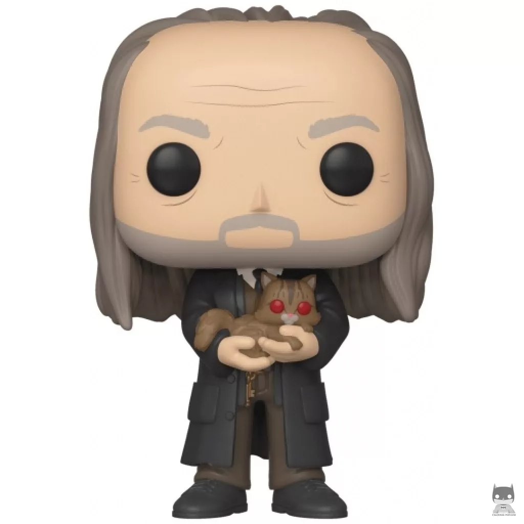 Figura Funko Pop! Filch & la Señora Norris (Harry Potter)