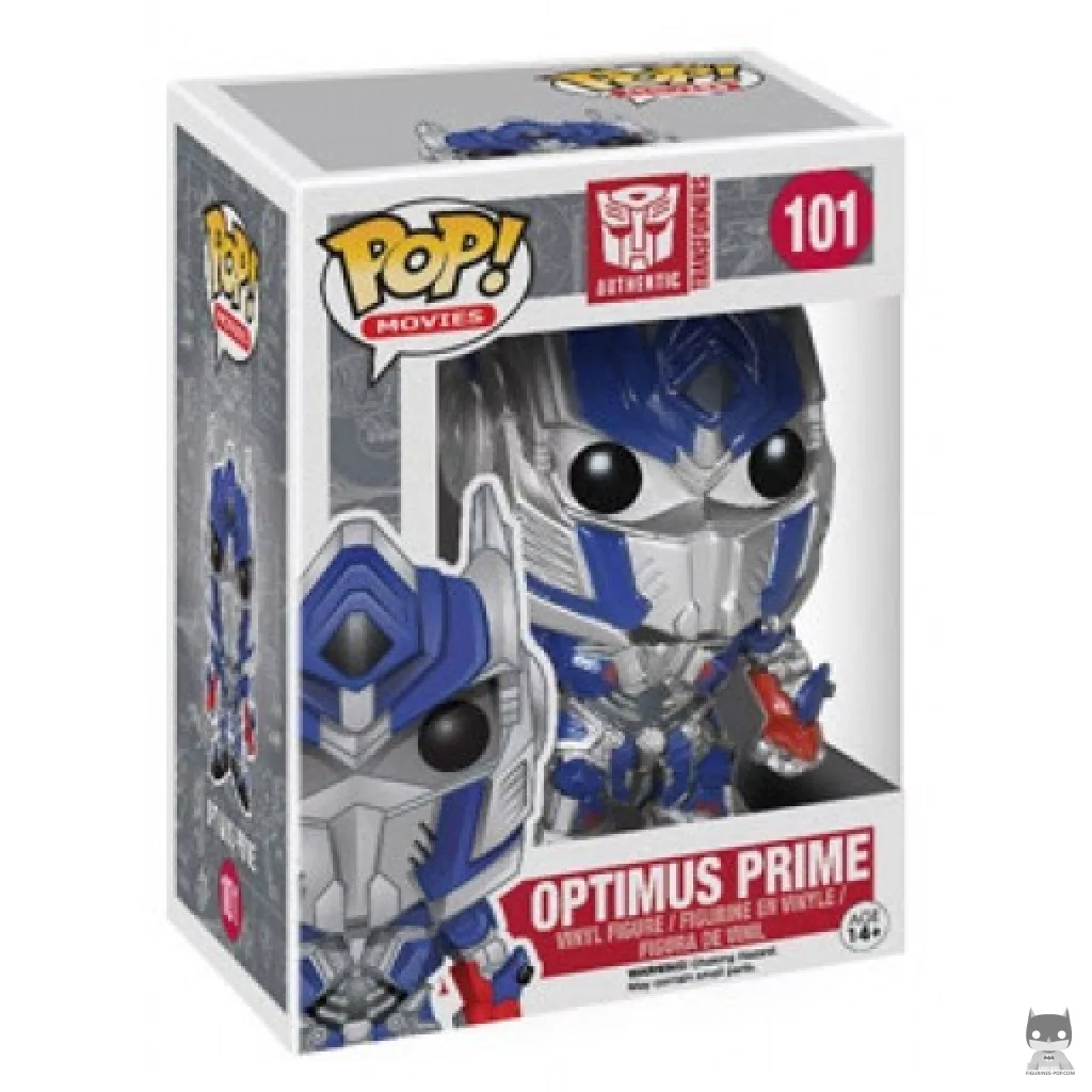Figura Funko Pop! Optimus Prime en su caja
