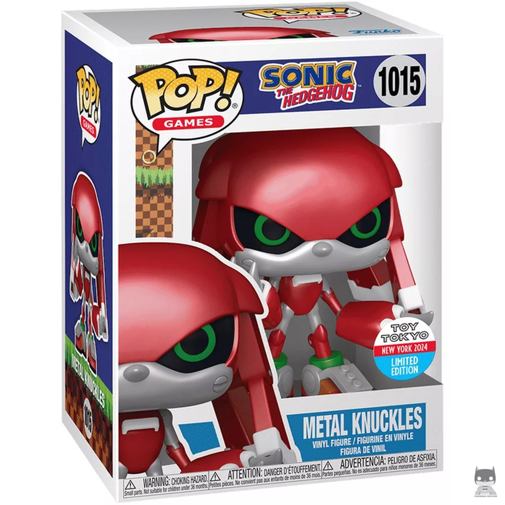 Figura Funko Pop! Metal Knuckles en su caja
