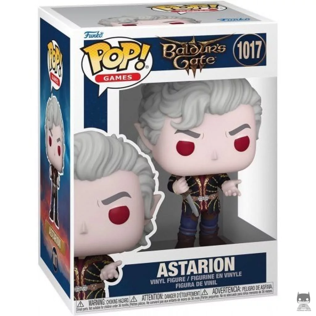 Figura Funko Pop! Astarion en su caja