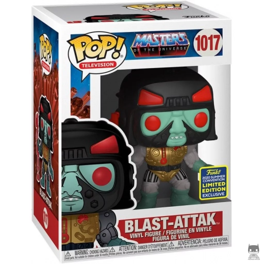 Figura Funko Pop! Blast-Attak en su caja