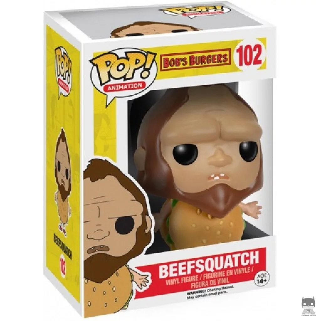 Figura Funko Pop! Beefsquatch en su caja