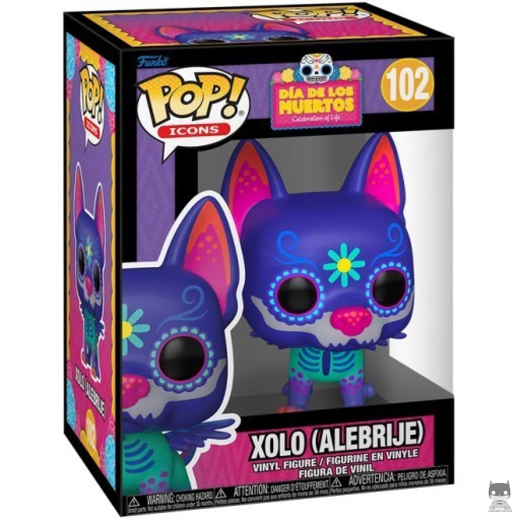 Figura Funko Pop! Xolo (Alebrije) en su caja